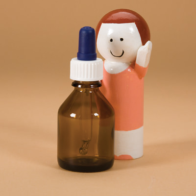 30ml Amber Glass Dropper Bottle with Dropper Cap