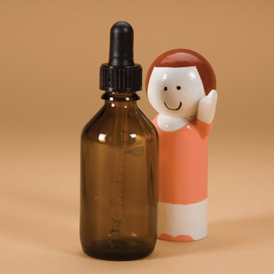 50ml Amber Glass Dropper Bottle with Dropper Cap