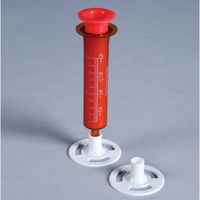 Wheel Stand/Tip Cap for Comar Oral Dispenser