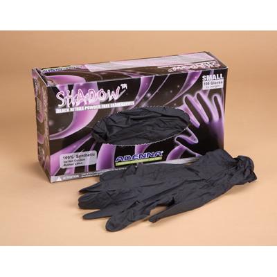 Shadow™ Powder Free Nitrile Exam Gloves, Black