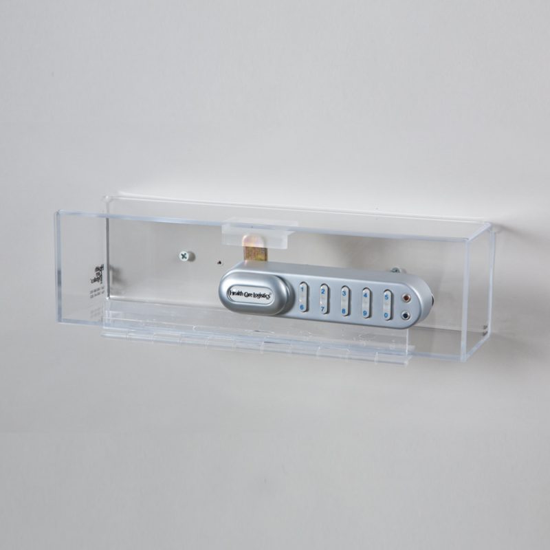 Locking Wall Box with Keyless Entry Digital Lock, Large Distinctive Medical