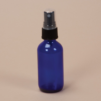 60ml Cobalt Glass Round Bottle