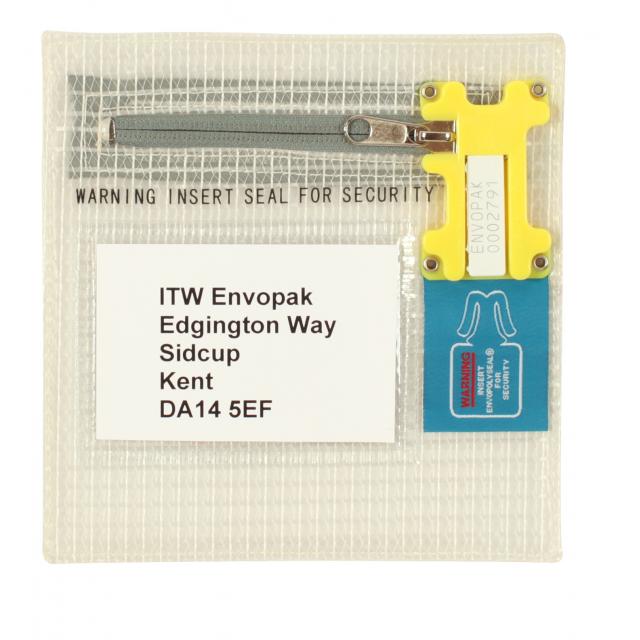 Key Wallet Flat Lock Bag