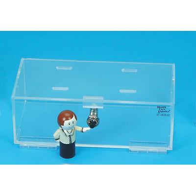 Health Care Logistics Locking Refrigerator Storage Box, Small