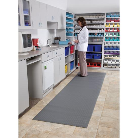Ribbed Anti Fatigue Mat, 12 x 3 Distinctive Medical