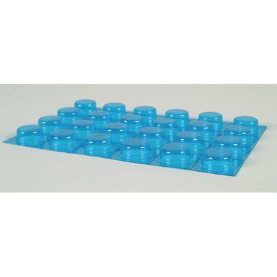 Round Extra High Barrier Blister, Amber, 1 Inch Deep