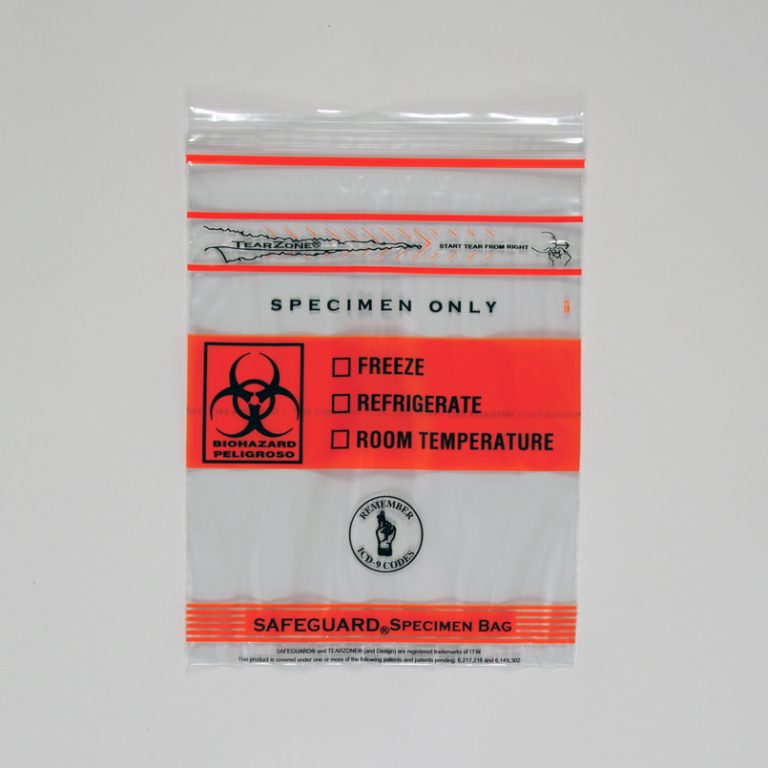 Biohazard Specimen Bag Distinctive Medical