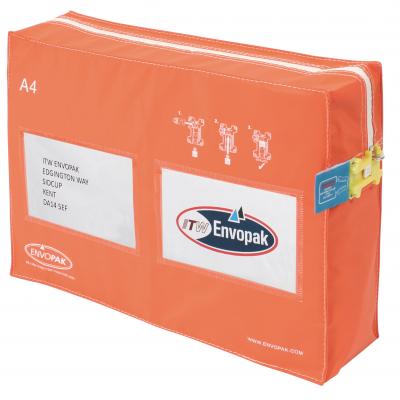A4 tamper evident package