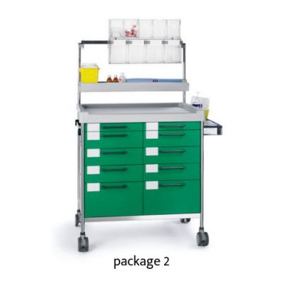 Anaesthesia Double Trolley (1)