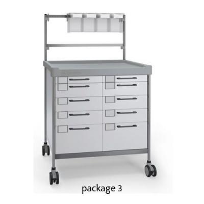 Anaesthesia Double Trolley (2)