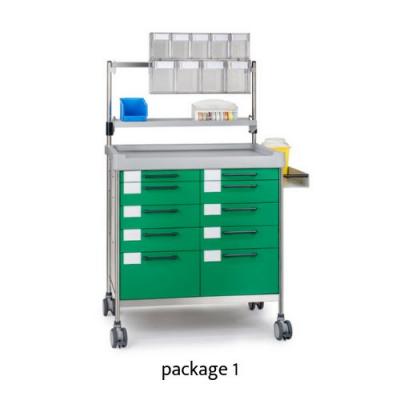 Anaesthesia Double Trolley
