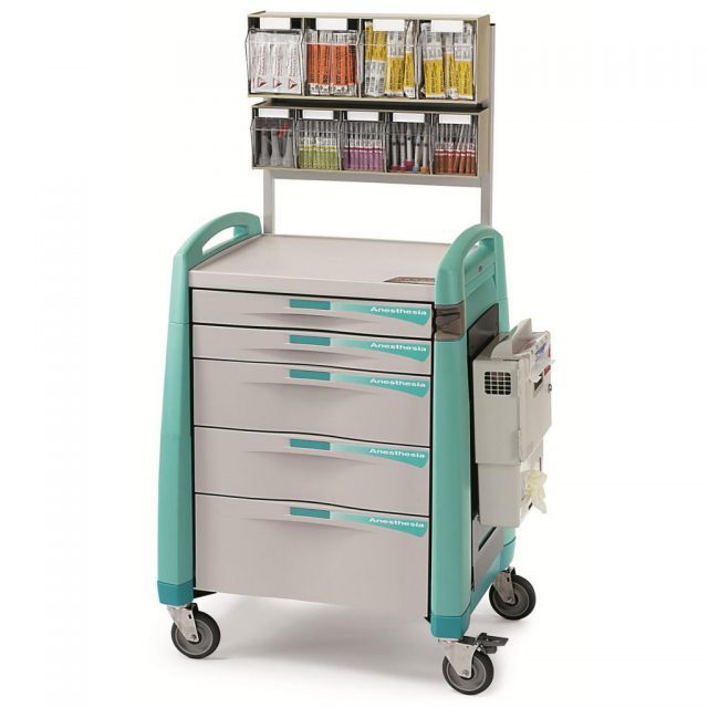 Avalo Anaesthesia Trolley with electronic keypad lock