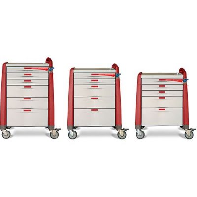 Avalo Emergency Cart in three sizes