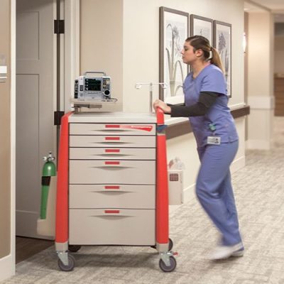 Avalo Emergency Cart in use