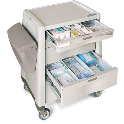 Avalo Procedure Cart drawers open