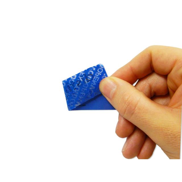 Non-Residue Tamper Evident Labels