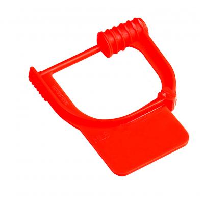 Handy Padlock Seal – Un-numbered in red