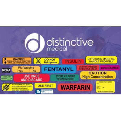 Distinctive Medical Labels