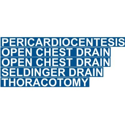 chest trauma drawer labels