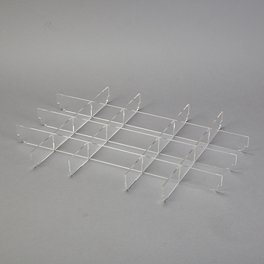 Divider Set made of crystal clear Acrylic