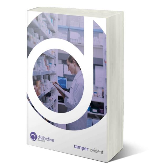 tamper evident brochure cover